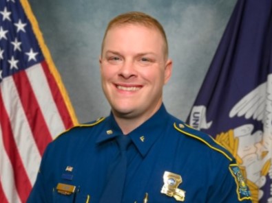 S/T Ryan Davis, Public Information Officer for Troop F