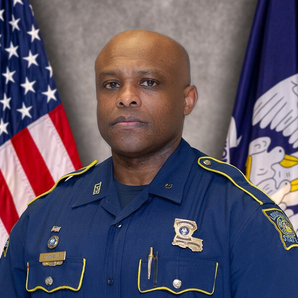 TPR Eddie Thomas, Public Information Officer for Troop G