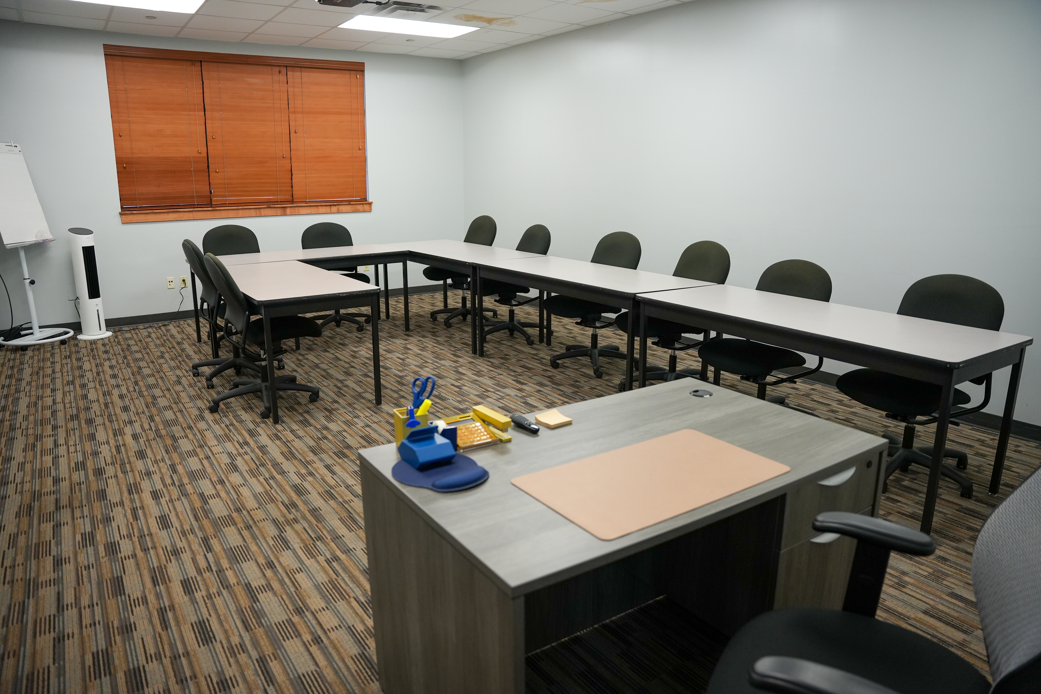 Conference Room with presentation setup