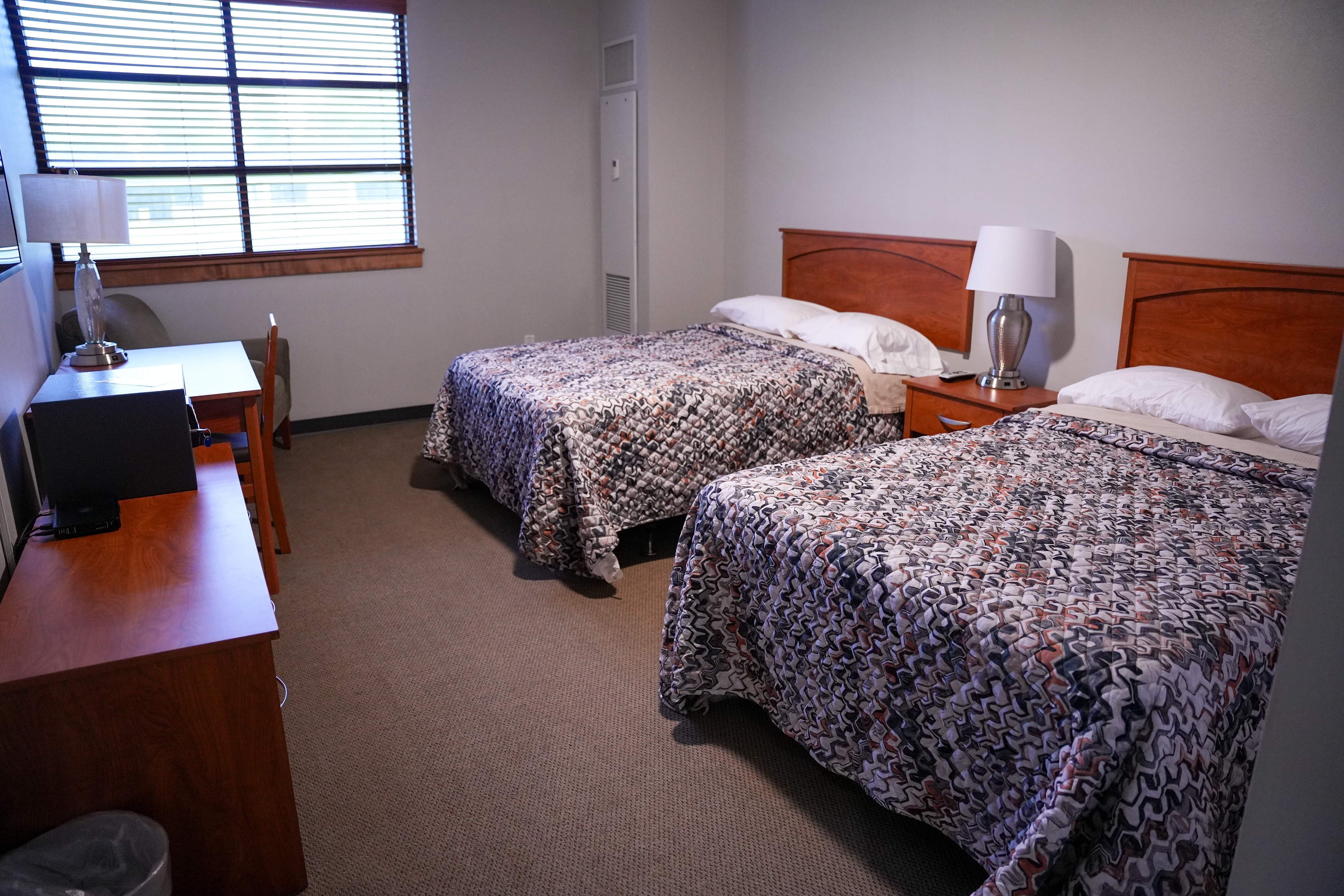 Guest room with double beds
