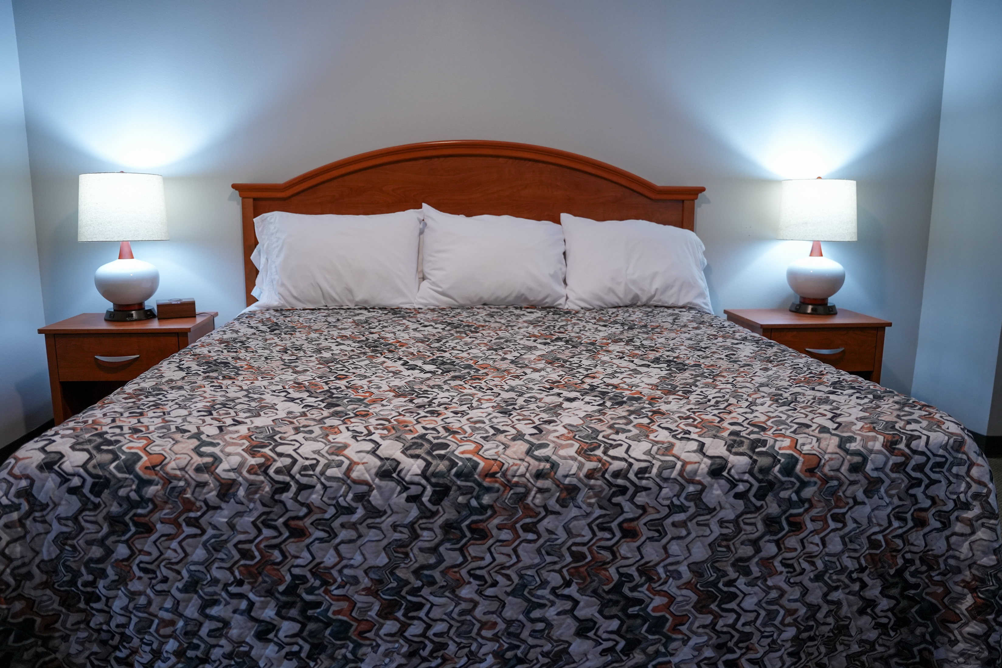 Guest room interior view